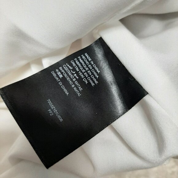 Bebe Women's Floral Cap Sleeve Wrap Style Knee Length Dress Size 8 - Picture 6 of 8